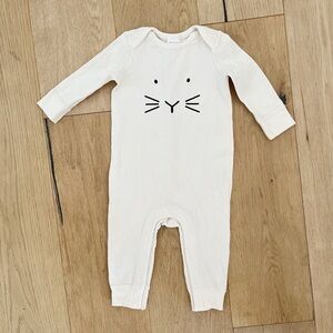 Hanna Andersson bunny onesie - size 18-24 months